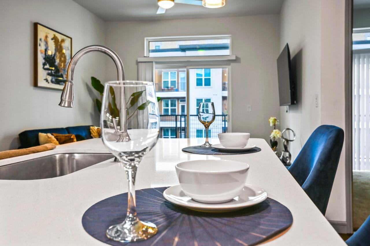 Luxury Apartment Close To Everything W Free Parking 5 Houston Esterno foto